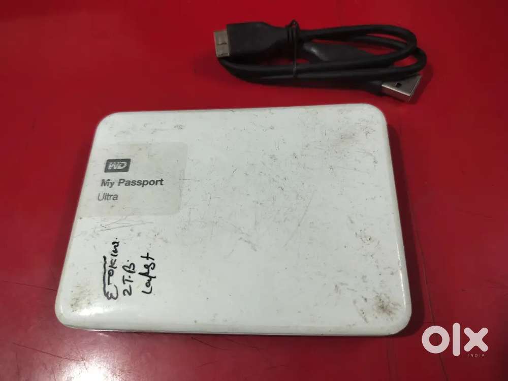 2 tb wd my passport ultra external hard disk perfect working