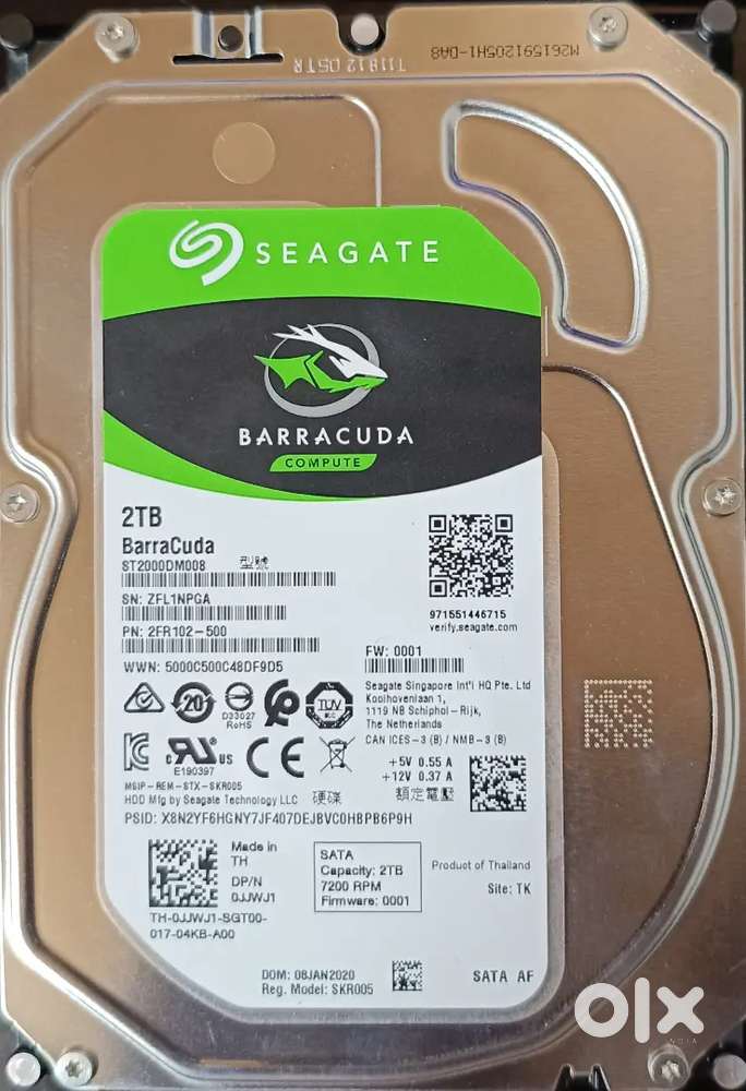 2TB HDD Seagate