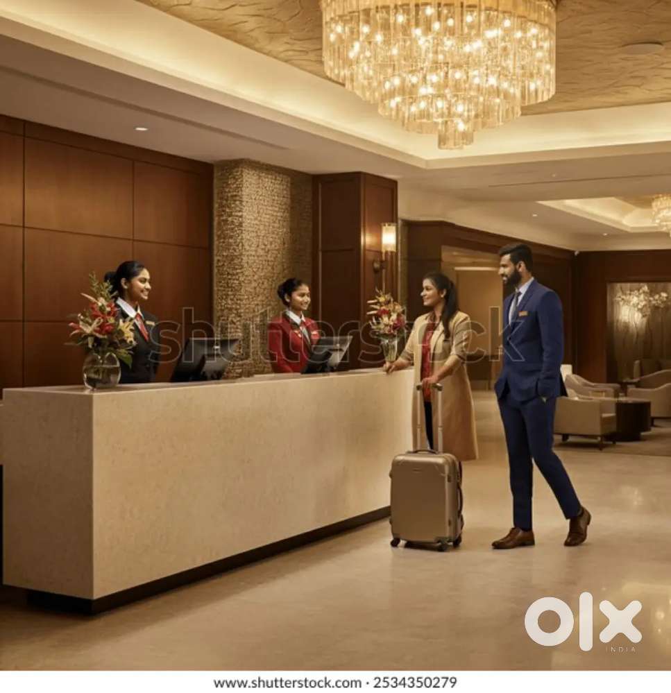 Hotel Manager/reception, urgent Only For Girls/Female