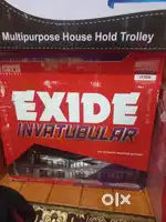 I am selling inverter 1450 and battery 200 ah exide with trolloy