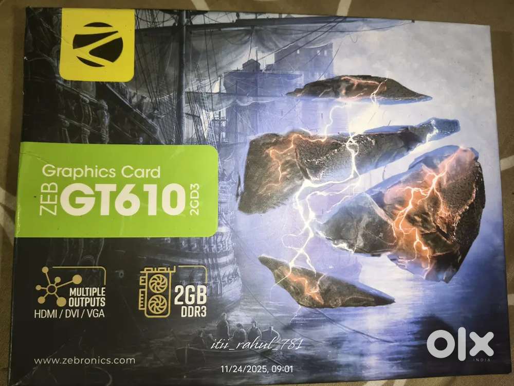 Nvidia GT 610 Graphics Card  Good Condition  Working Perfectly