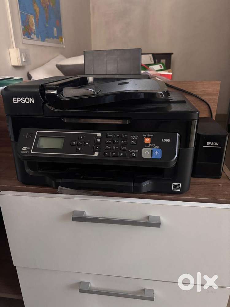 Colour printer with wifi and scanner