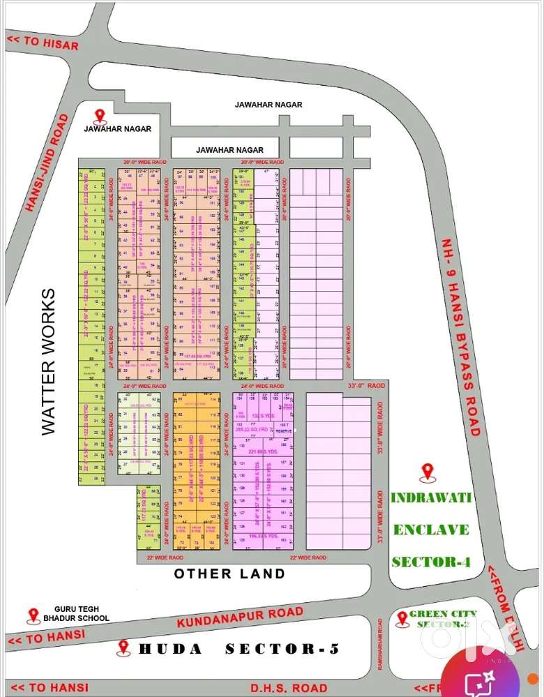 For Sale all plots