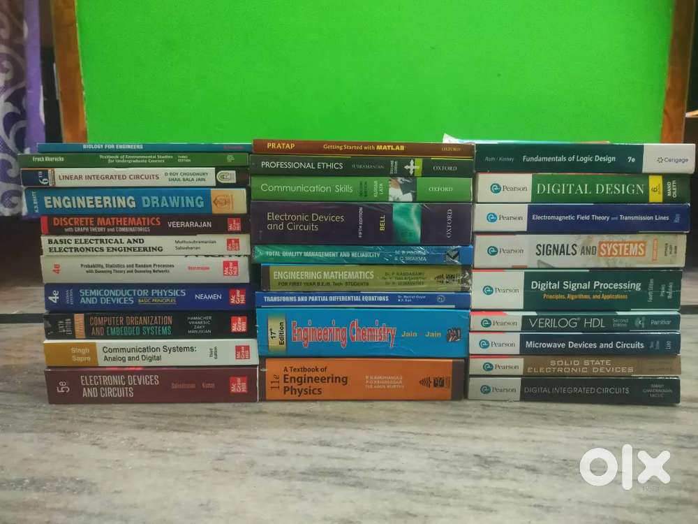 29 Engineering textbooks for B.Tech ECE and EEE Students