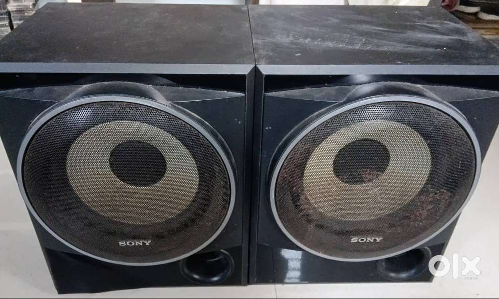Two Sony passive subwoofer & Onkyo dts receiver