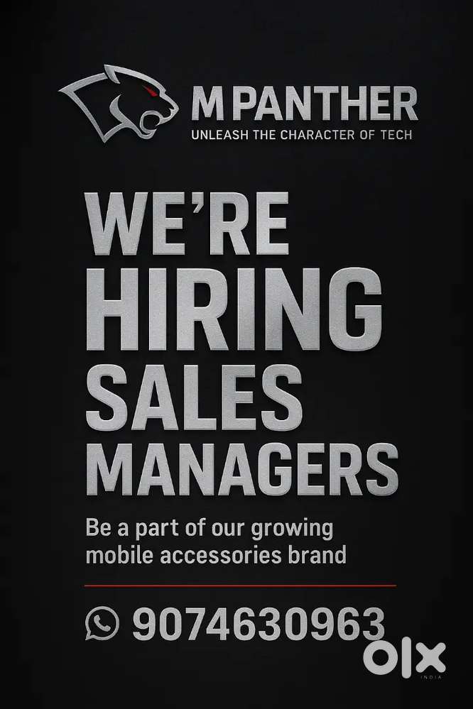 Sales manager post