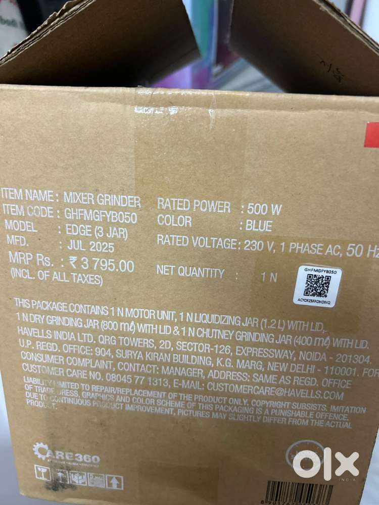 Havvels mixer 500 vats