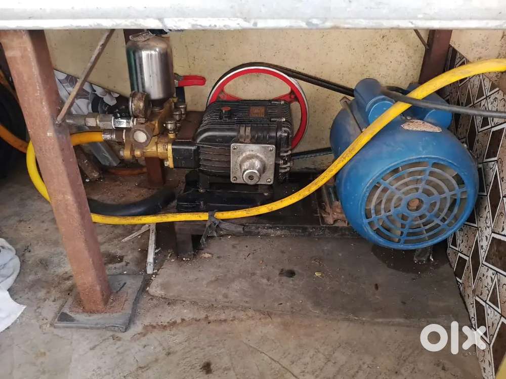 Bike washing machine heavy duty 2 HP motor 1 year only use