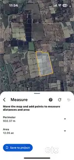 Agriculture land 12.5 acres durg se 20km