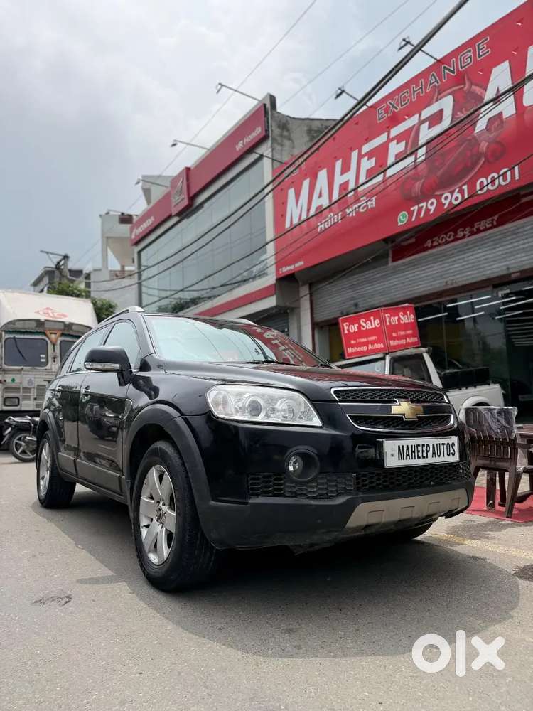 Black American Car Captiva ਸਸਤੀ Black Thar Automatic ਬੋਹੜੀ ਚੌਂਕ