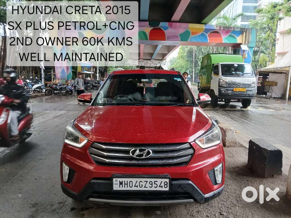 Hyundai Creta 2015 CNG & Hybrids Well Maintained