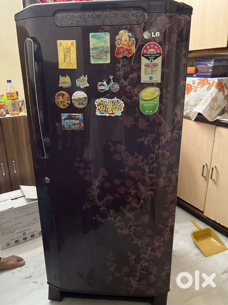 LG 5 star fridge, 215 ltr gross volume