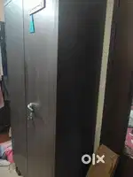 Steel Cupboard with Wooden Finish