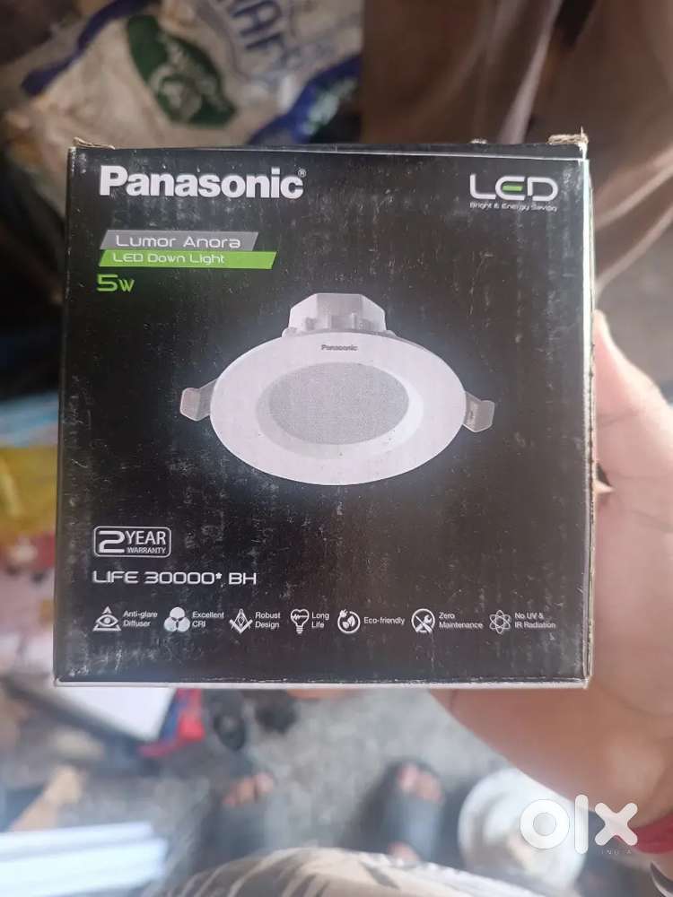Panasonic  LED Down Light(White). Not used fully packed