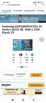 Samsung 85Q60D qled