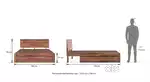 VALENCIA KING SIZE BED SOLID WOOD