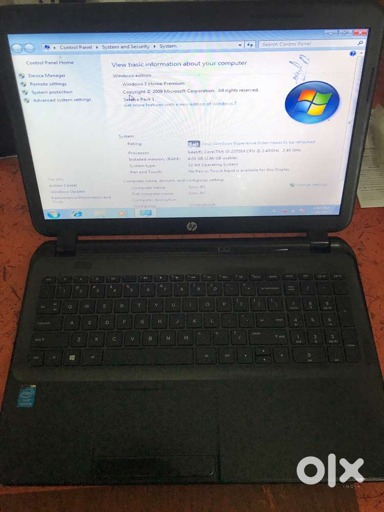 Hp laptop good condition