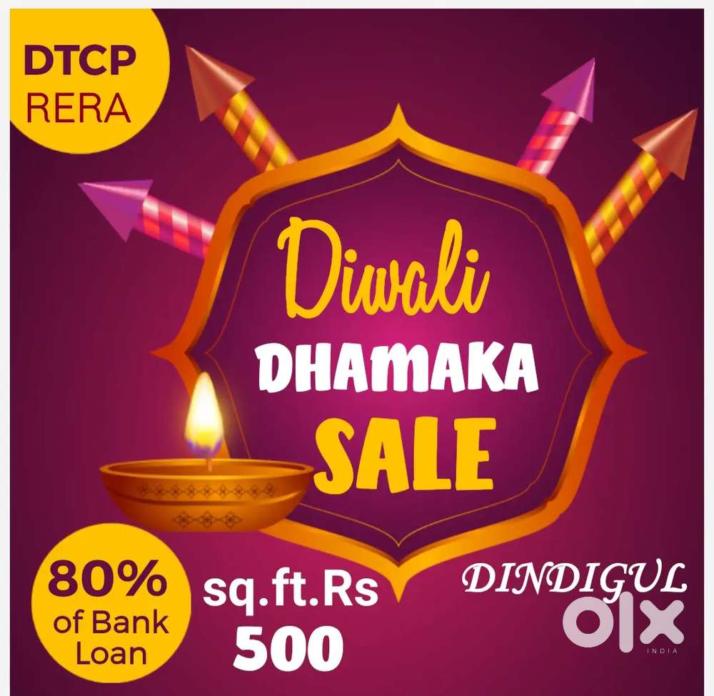 EMI plots sale for DTCP RERA APPROVAL PLOTS