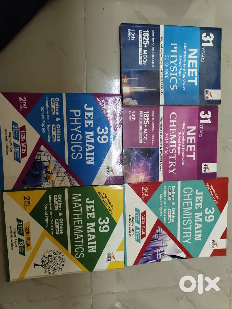 JEE Books, NEET Books All Books at 350 rs only