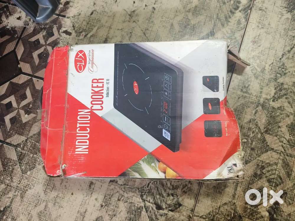 2100 W induction Cooktop Touch Panel Black induction