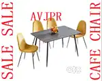 New cafe chair full cushion restaurant chair
