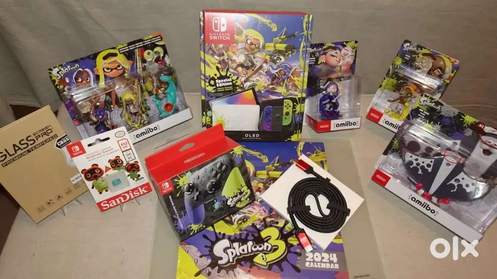Nintendo Switch OLED Splatoon 3 Console US Version
