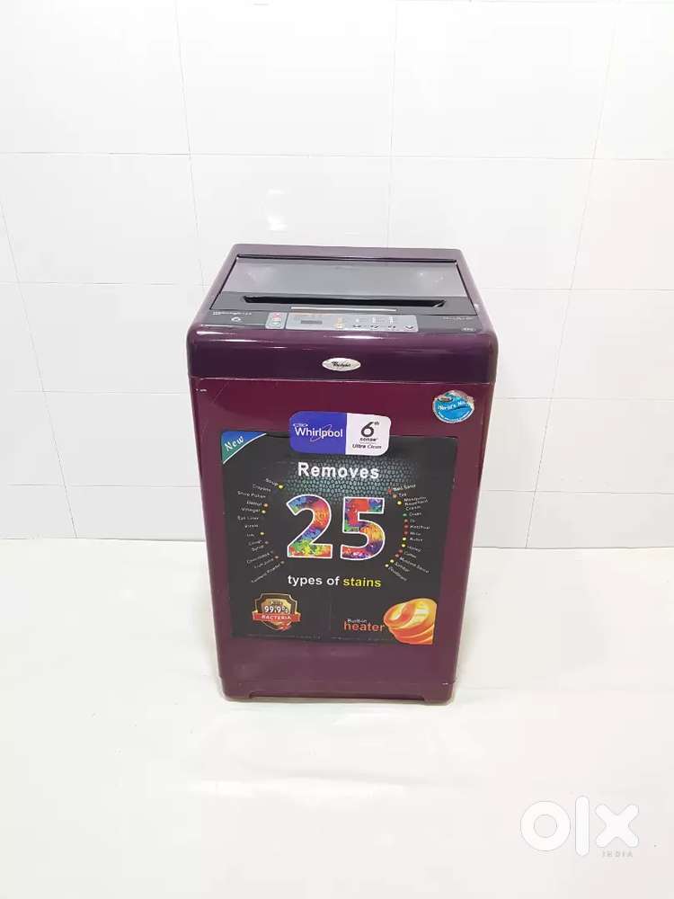 Whirlpool 6.2kg top load fully automatic washing machine