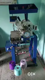 Thread winding & cotton waste machine