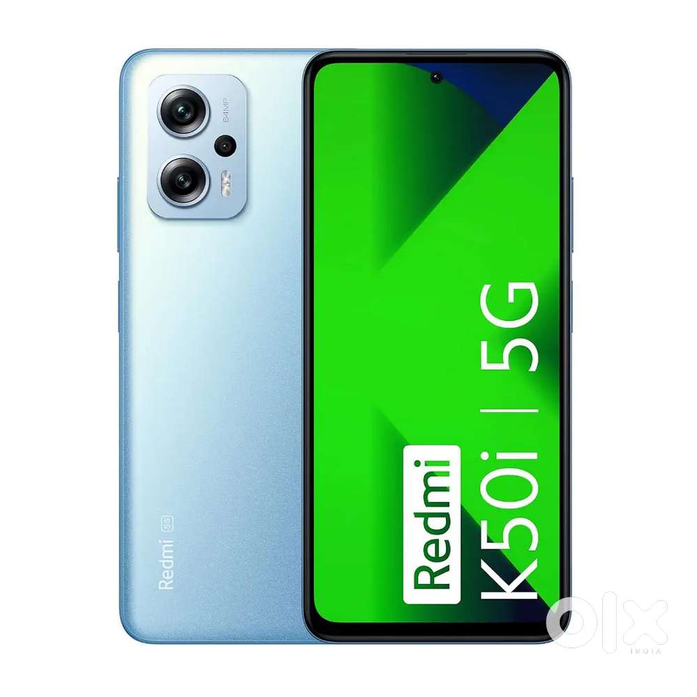 Redmi k50i (5G) (6GB  128GB) Good Condition with 67W Fast Charger.