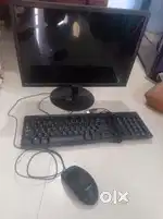 Monitor  key board mouse