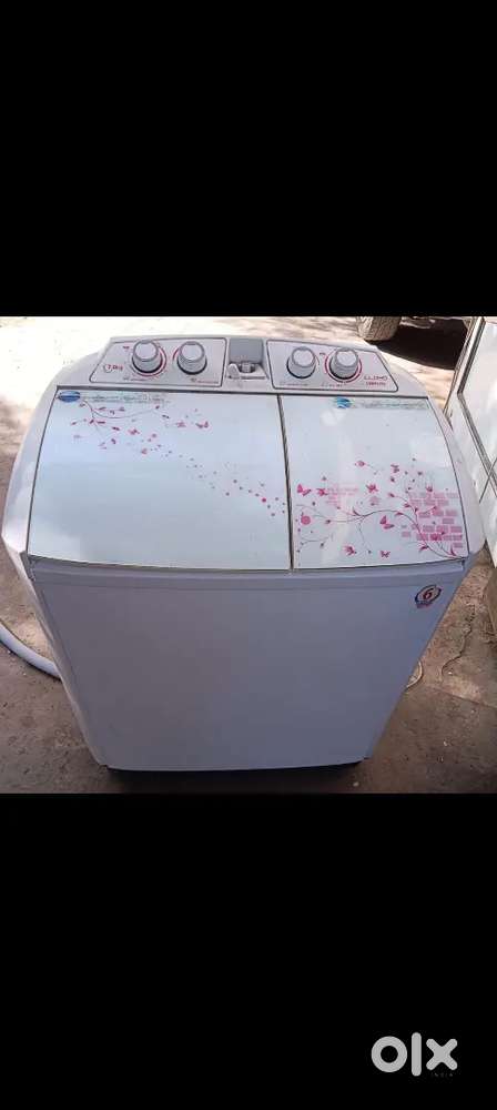 Washing machine semi automatic fully working