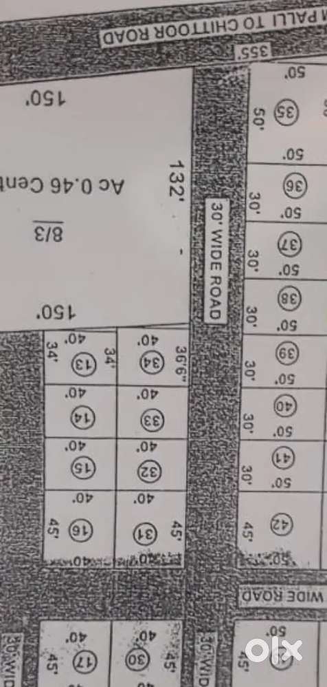 North facing plot near by bans, kanipakam road, pantrampalli