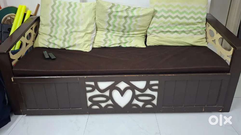 Sofa cum bed,wardrobe and bed