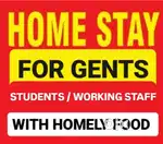 Gents hostel/PG With homely food