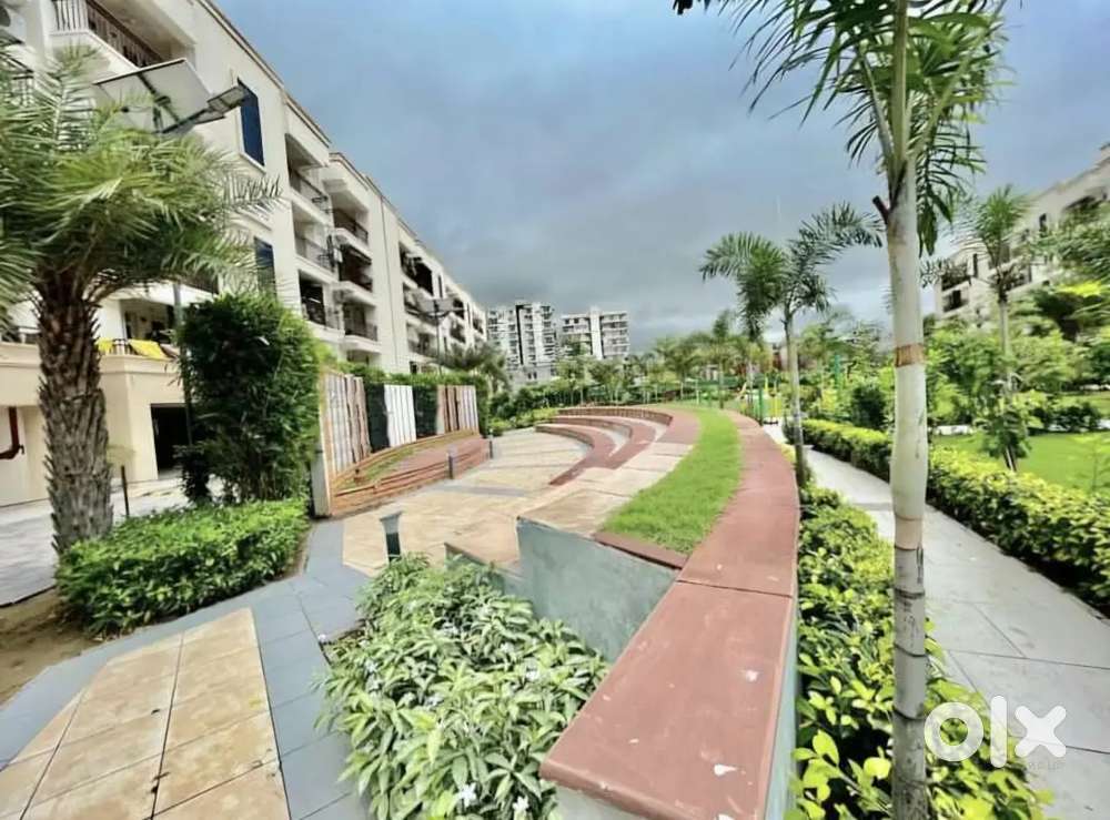 A spacious high-rise township featuring 3BHK flats, with a company BSP