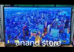 43 inch smart android frameless led tv with 600 free channel