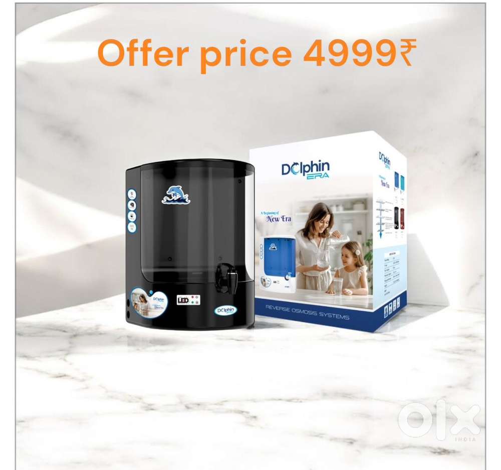 Dolphin RO + UV + UF Purifier – Triple Stage Protection  Chennai Home