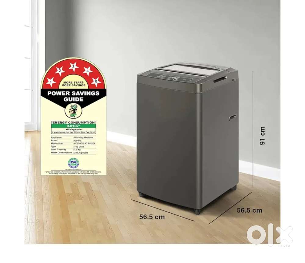 Godrej fully automatic 7kg washing machine for sale