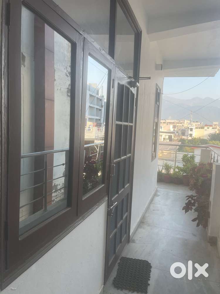 Flat has two entrance north and east direction