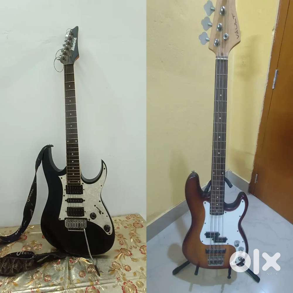 Electric guitar & Bass guitar