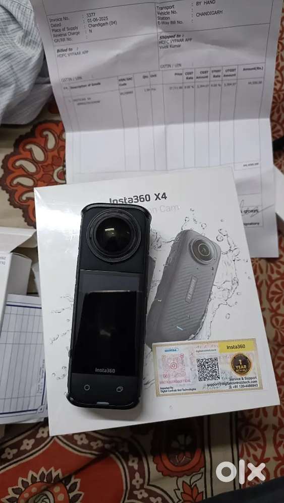 Insta360 x4,8k recording, Action Camera