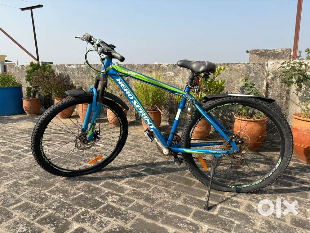 Hero Sprint Pro 21 gear cycle with disc break and tubless tyres