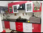 2bhk semi furnished flat in Punjabi baag near prabhat petrol pump