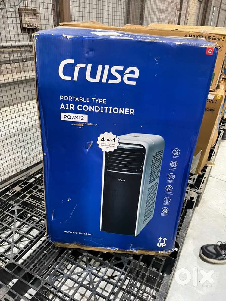 Cruse 1 ton portable AC with Anti-Bacterial filter (Open Box)