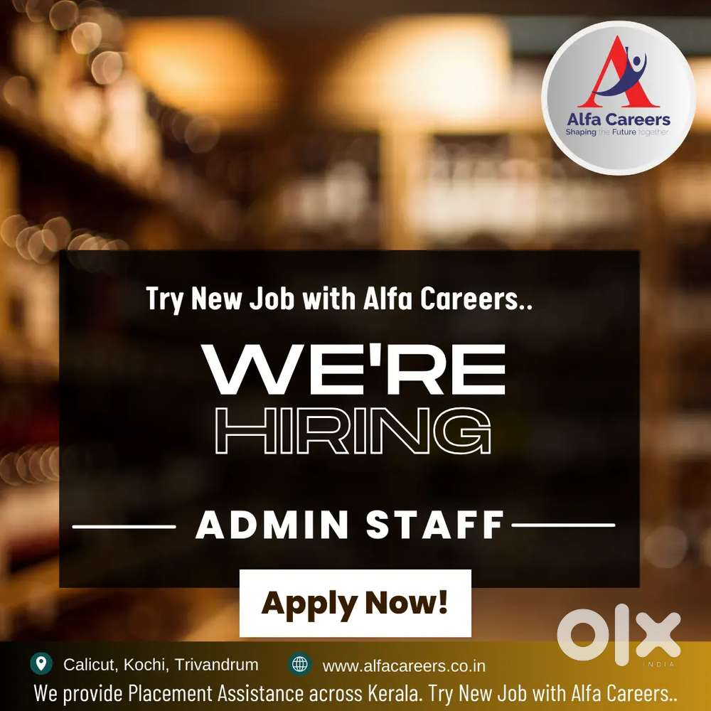 Office Administrator Vacancy in Educational Institution-Calicut