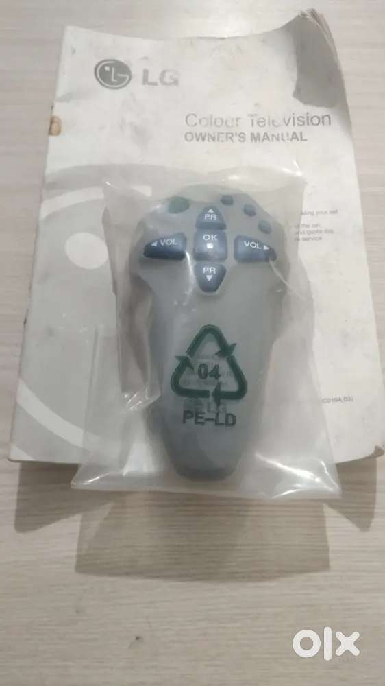 L G Original and New Remote Control.