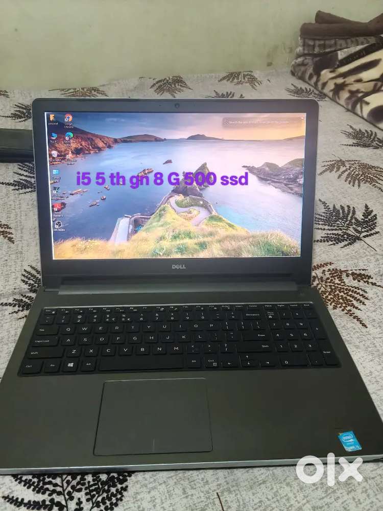 Dell laptop i5 sale 8 gb SSD