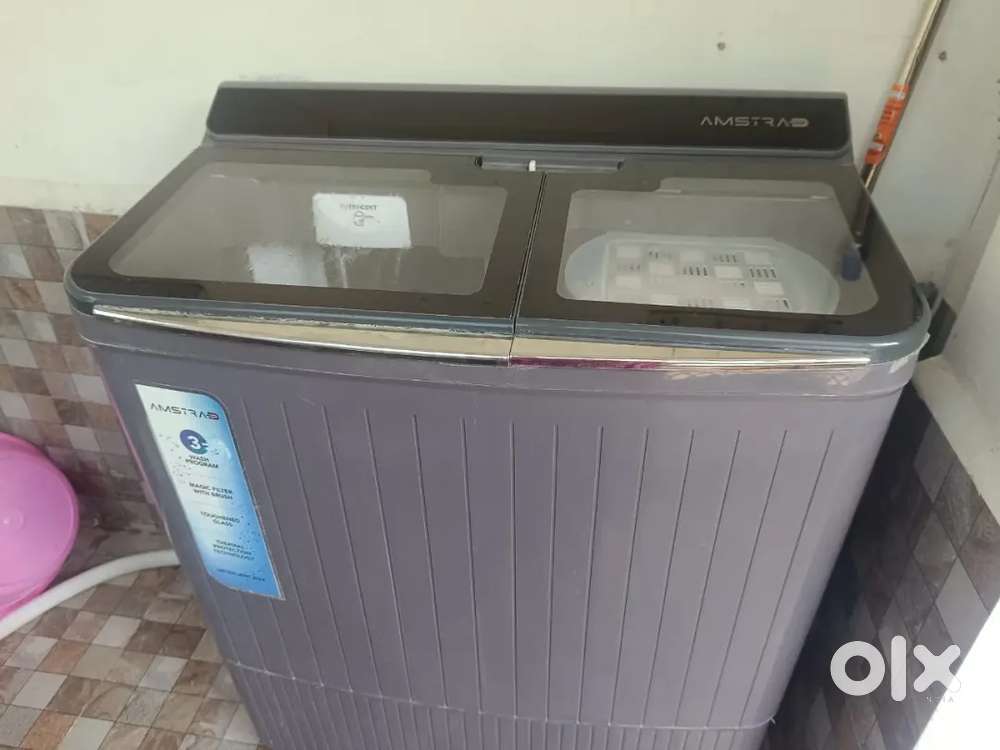 8kg.Amstrad semi automatic washing machine