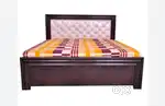 Bed today only buy new double bed with box 5990/-EMI bhi