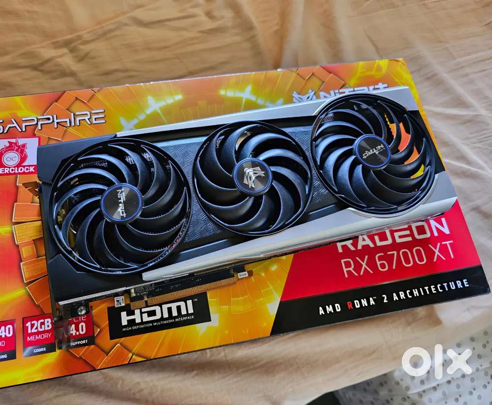 Sapphire Nitro+ RX 6700XT 12GB Graphics Card (Excellent condition)